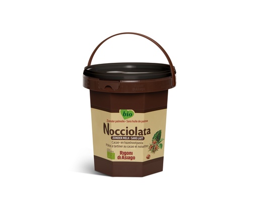 Pâte à tartiner Nocciolata choco noisettes sans gluten et sans lait